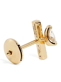 Serti Sur Vide 18K Rose Gold & 0.32 TCW Diamond Single Stud Earring