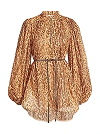 Cascadian Printed Long-Sleeve Top