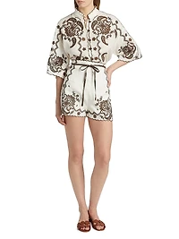 Ascension Embroidered Linen Shirt