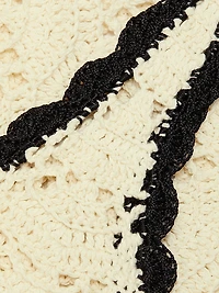 Rhiannon Scallop-Trimmed Crochet Tank