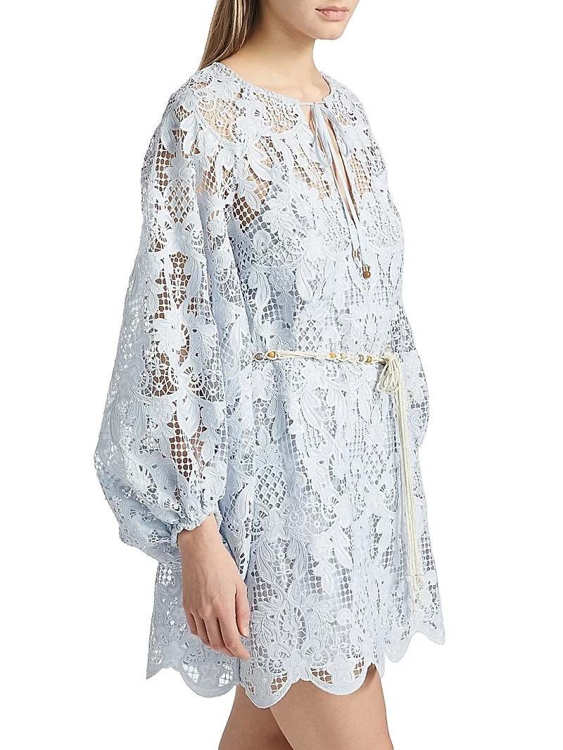 Coco Lace Tunic Minidress