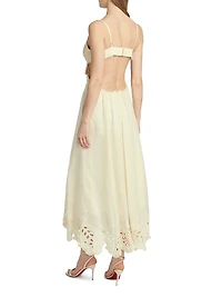 Coco Embroidered Maxi-Dress