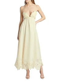 Coco Embroidered Maxi-Dress