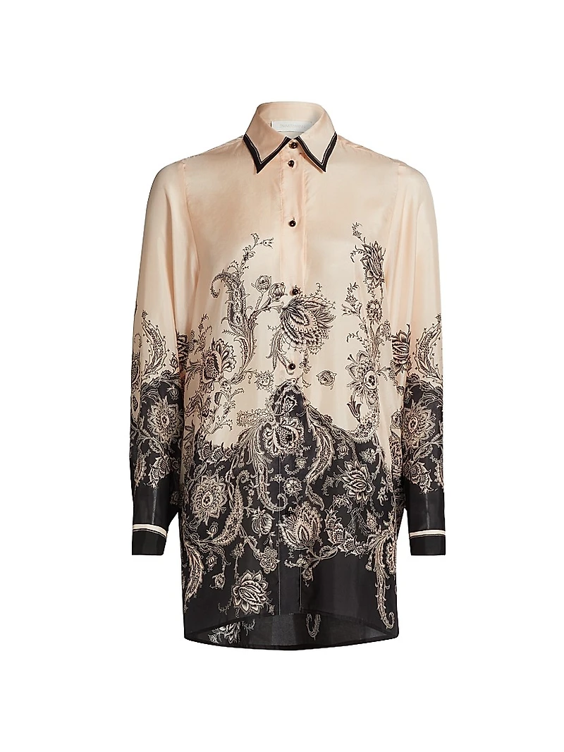 Rhiannon Silk Relaxed Shirt