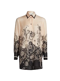 Rhiannon Silk Relaxed Shirt