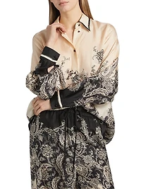 Rhiannon Silk Relaxed Shirt