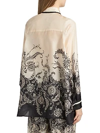 Rhiannon Silk Relaxed Shirt