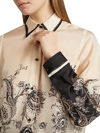 Rhiannon Silk Relaxed Shirt