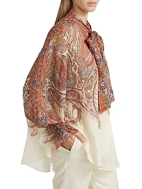 Rhiannon Tie-Neck Blouse