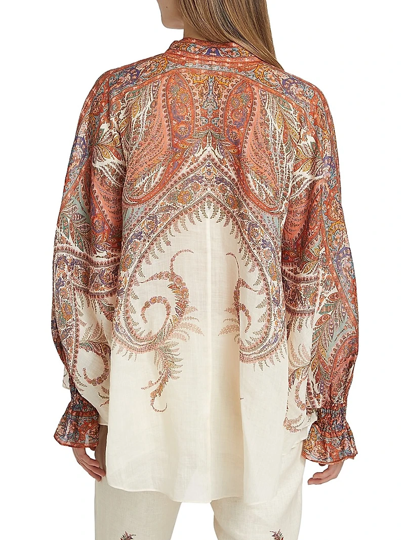 Rhiannon Tie-Neck Blouse