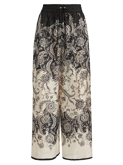 Rhiannon Silk Relaxed Pants