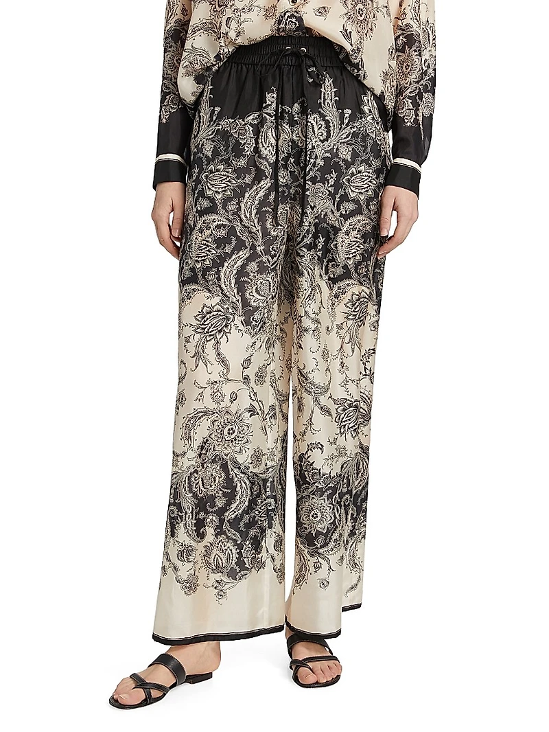 Rhiannon Silk Relaxed Pants