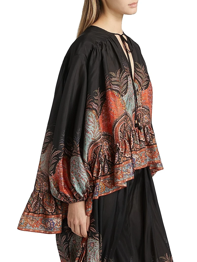 Rhiannon Ruffle Billow Blouse