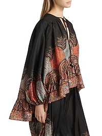 Rhiannon Ruffle Billow Blouse