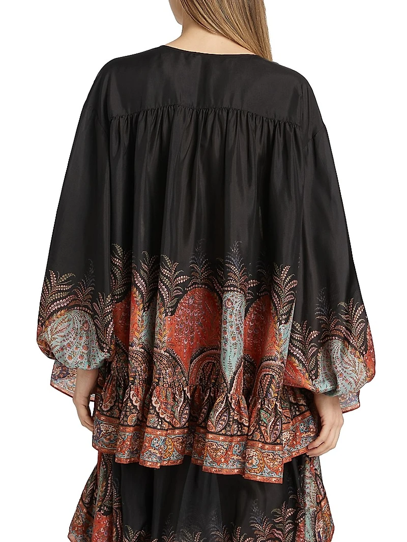 Rhiannon Ruffle Billow Blouse