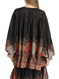 Rhiannon Ruffle Billow Blouse