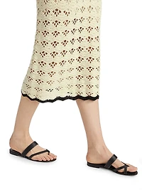 Rhiannon Crochet Midi-Skirt