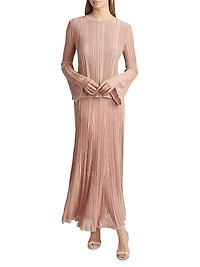 Lucky Metallic Ribbed Top