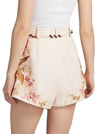 Ascension Tuck Pleated Shorts