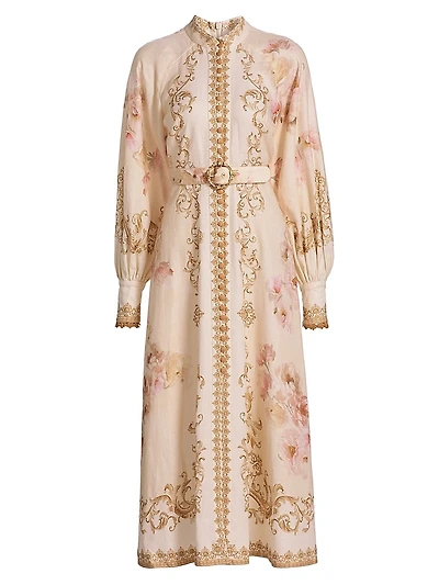 Ascension Plunge Midi-Dress