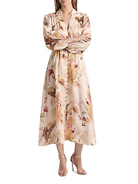 Ascension Plunge Midi-Dress