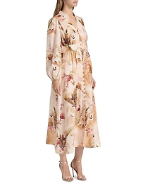Ascension Plunge Midi-Dress