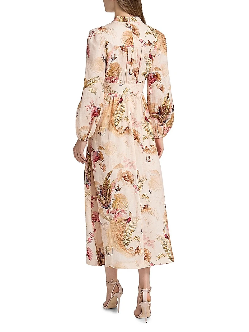Ascension Plunge Midi-Dress
