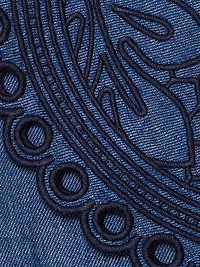 Coco Embroidered Denim Shirt