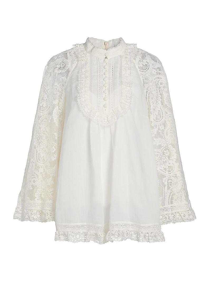 Ascension Lace Yoke Tunic