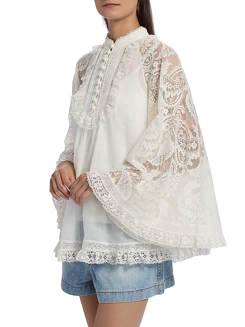 Ascension Lace Yoke Tunic