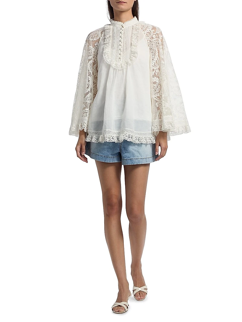 Ascension Lace Yoke Tunic