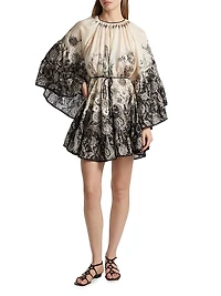 Rhiannon Lantern Minidress