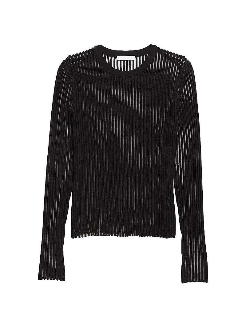Stripe Crewneck Top