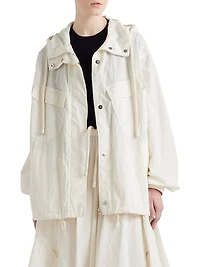 Technical Pongé Blouson Jacket