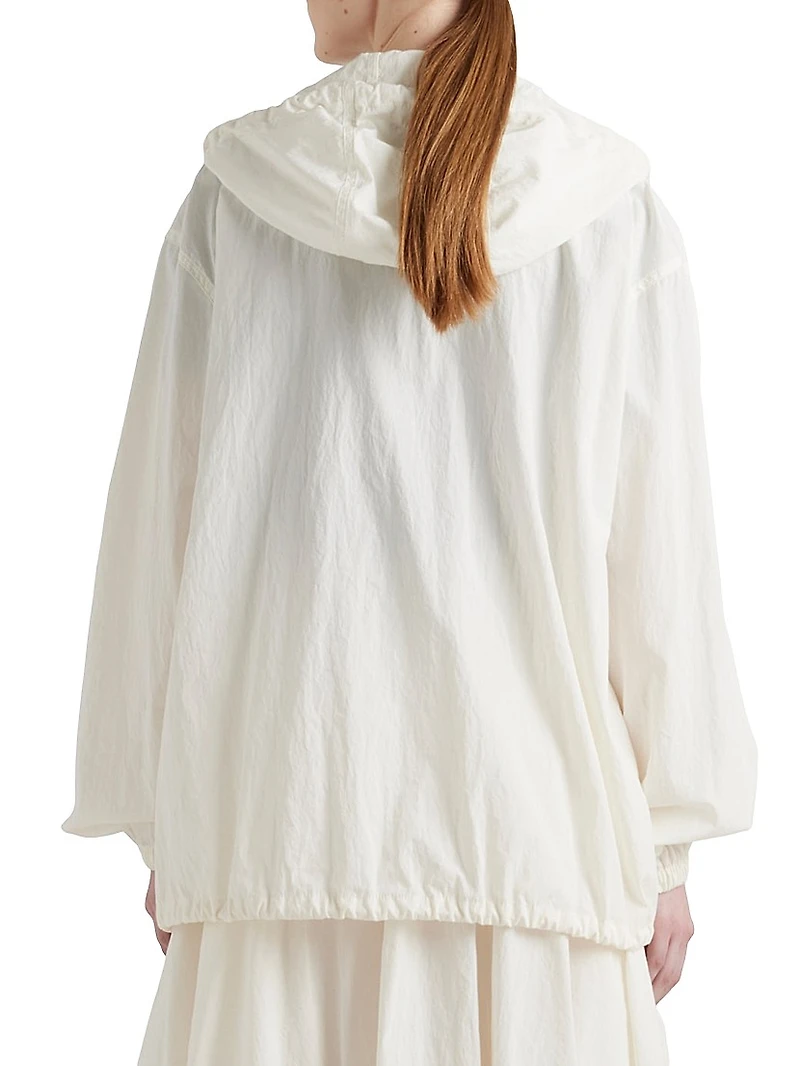 Technical Pongé Blouson Jacket