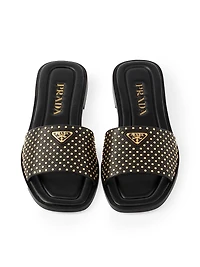 Nappa Leather Slides