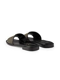 Nappa Leather Slides
