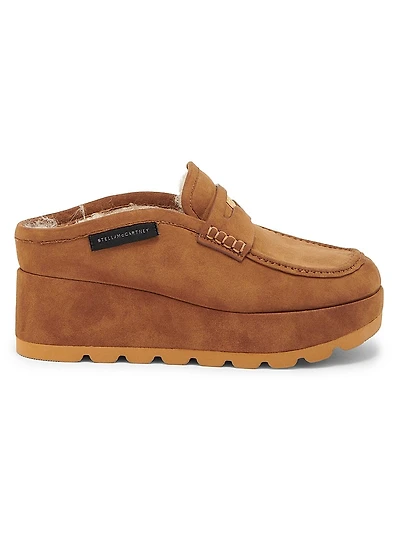 Sneak-Elyse Platform Penny Loafers