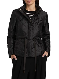 Belted Puffer Jacket