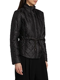 Belted Puffer Jacket