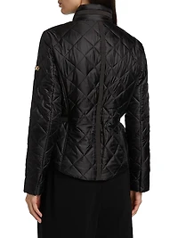 Belted Puffer Jacket