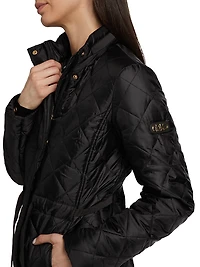Belted Puffer Jacket