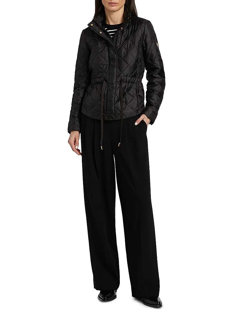 Belted Puffer Jacket