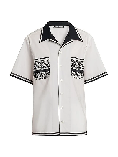 Poplin Short-Sleeve Shirt
