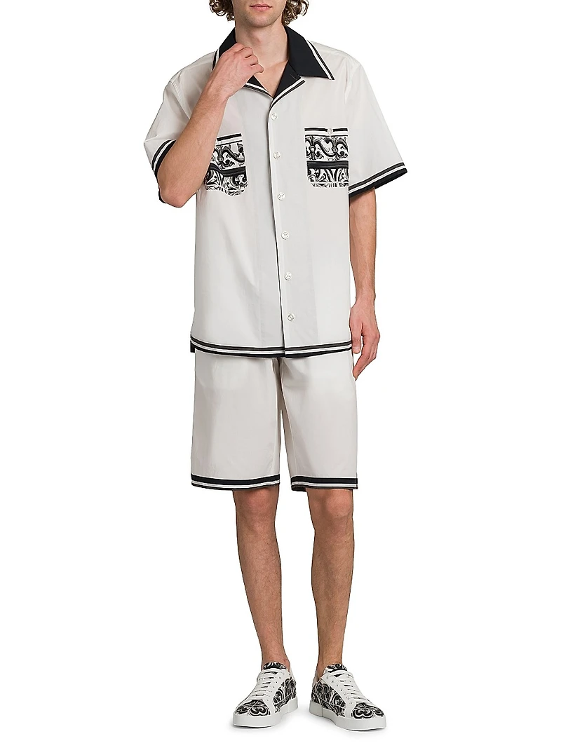 Poplin Short-Sleeve Shirt