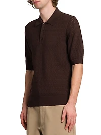 Knit Polo Shirt