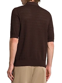 Knit Polo Shirt