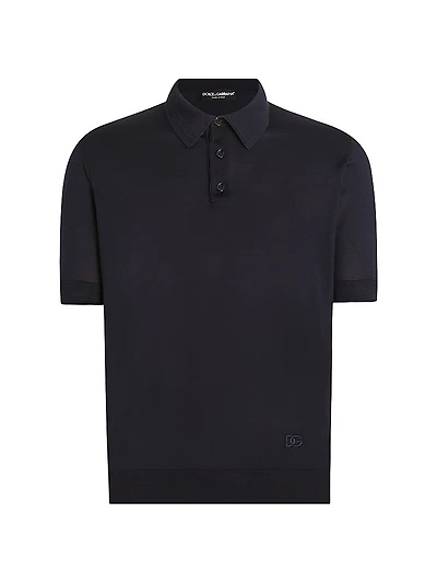 Silk Polo Shirt