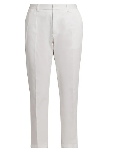 Stretch Cotton Gabardine Trousers