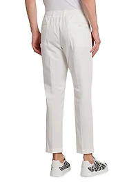 Stretch Cotton Gabardine Trousers